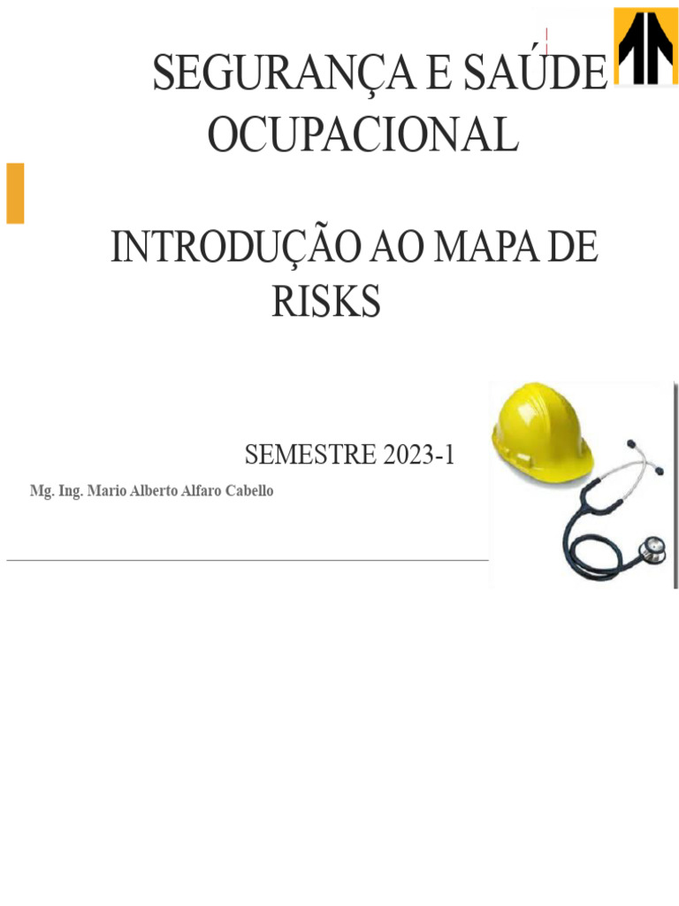 Mapa de Riscos em Segurança Ocupacional | PDF