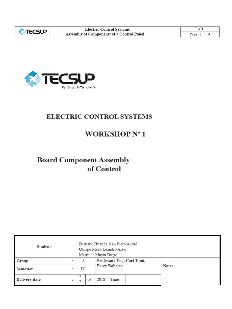 Workshop 1 Assembly of Components on the Board (1) | PDF | Capacitor ...