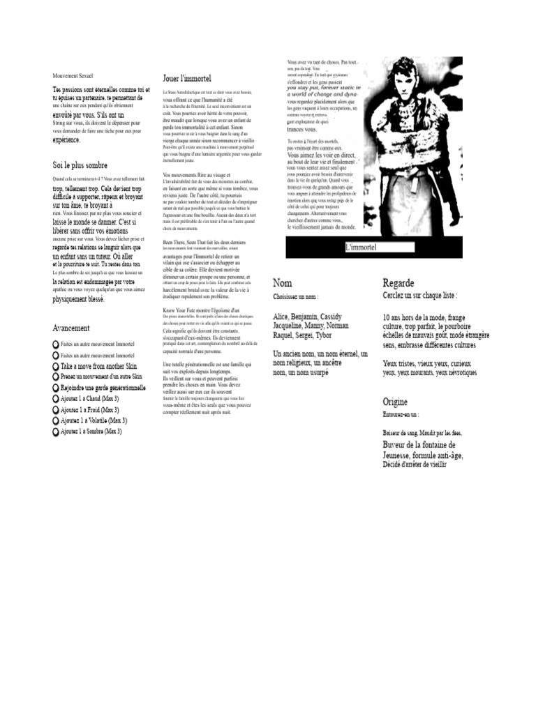 Immortalité et Relations Complexes | PDF | Immortalité
