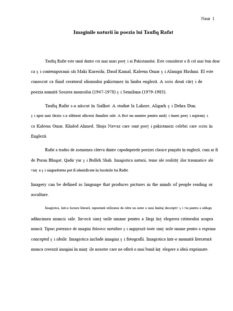 Taufiq Rafat | PDF