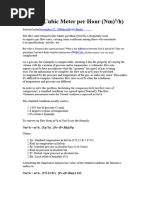 Nm3 vs Sm3: Gas Volume Conversion Guide | PDF