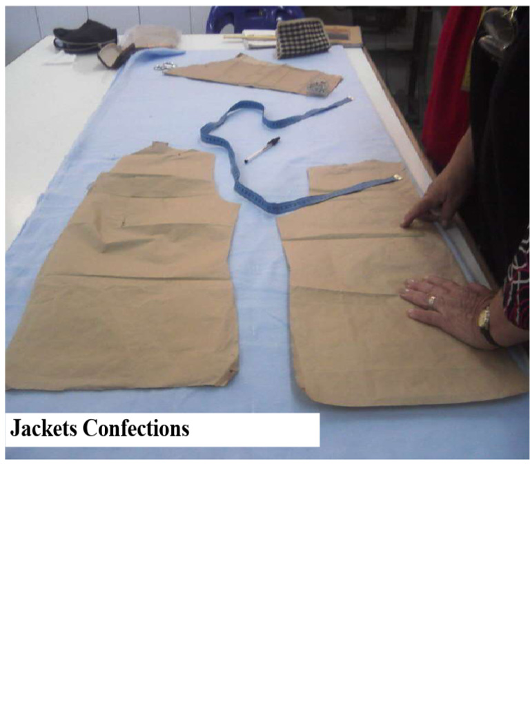 Jacket Manufacturing and Sewing Techniques | PDF | Seam (Sewing) | Sewing
