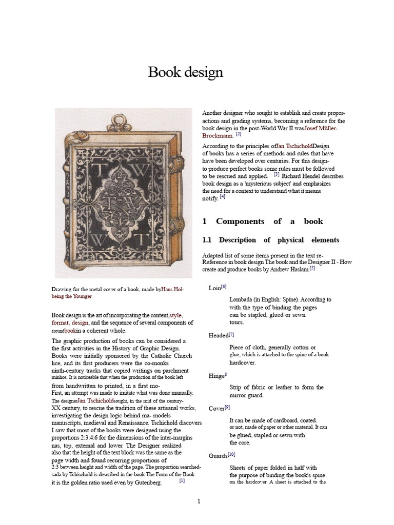 Essentials of Book Design Principles | PDF | Book Design | Books
