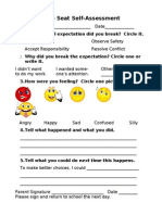 Safe Seat Self-Assessment