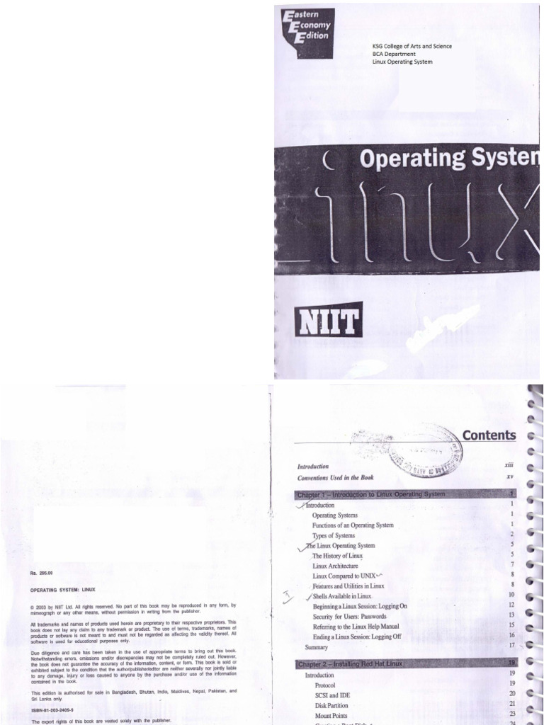 Linuxnotes 1 Study Material From Bookpdf | PDF