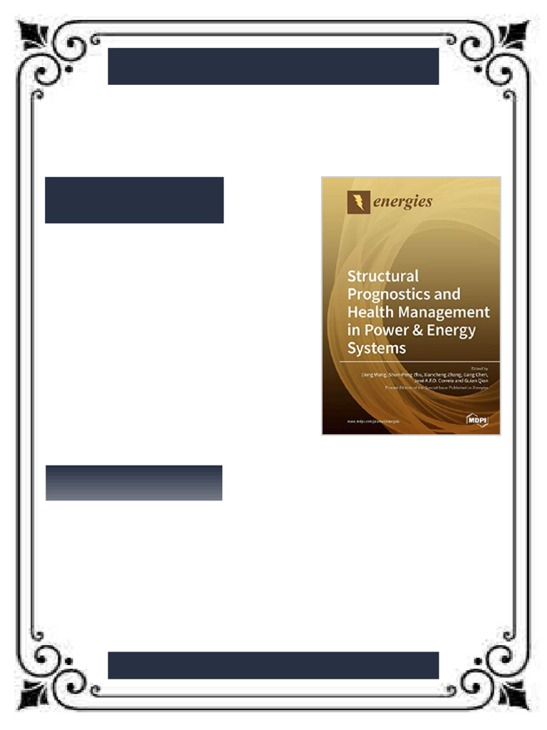 Structural Prognostics and Health Management in Power Energy Systems ...