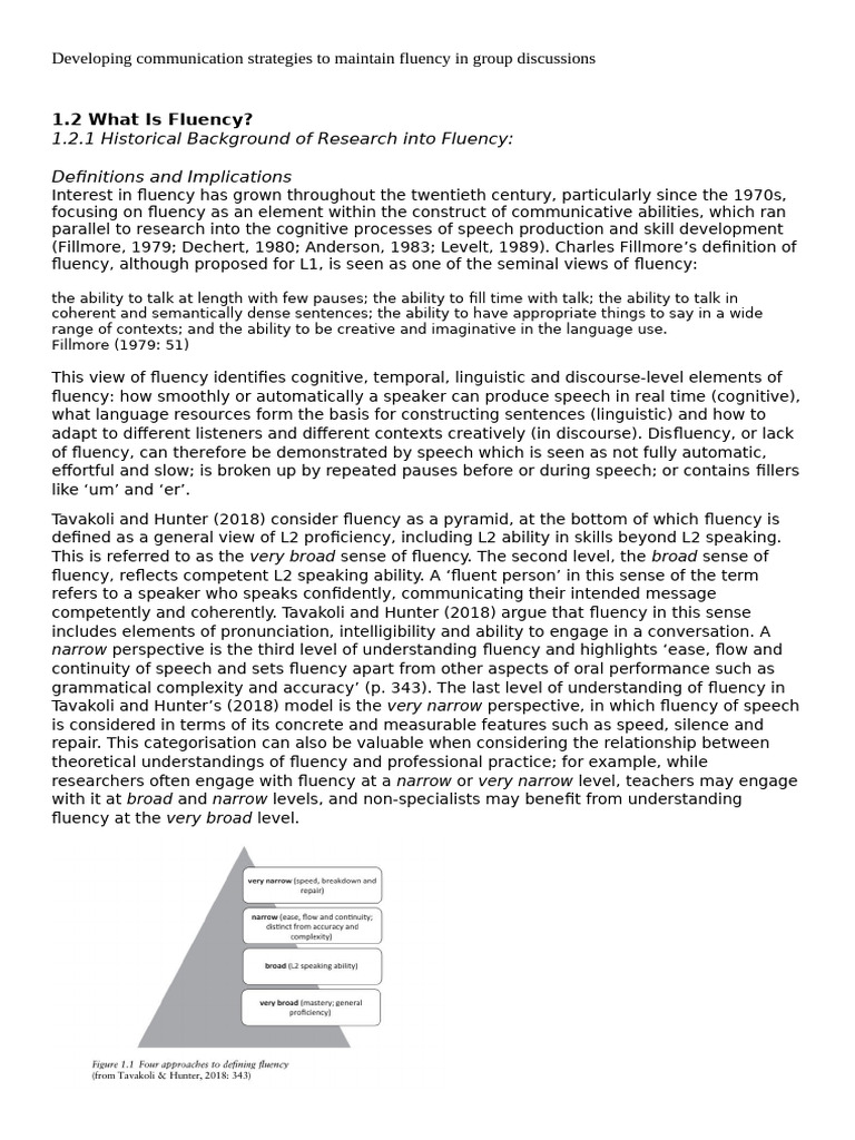 Fluency Research8 | PDF | Fluency | Second Language