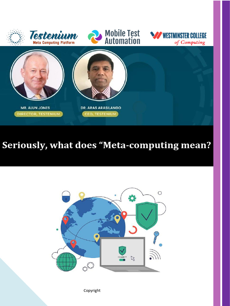 Understanding Meta-Computing and Automation | PDF | Software Testing ...