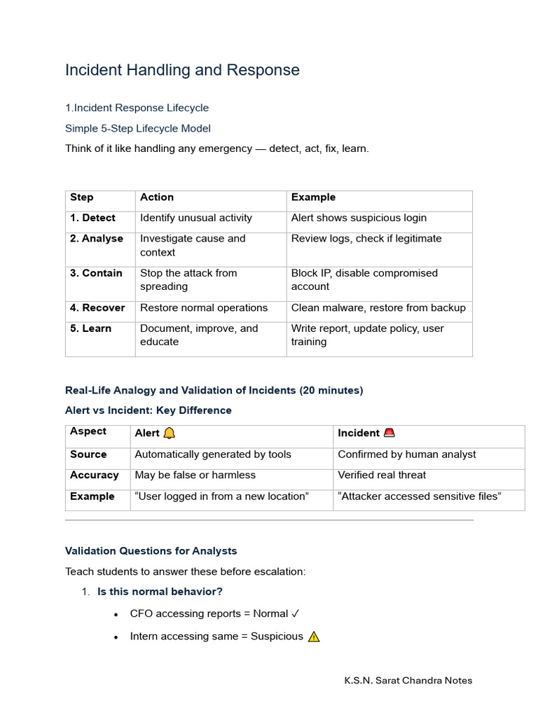 Incident Handling and Response Guide | PDF | Malware | Cybercrime