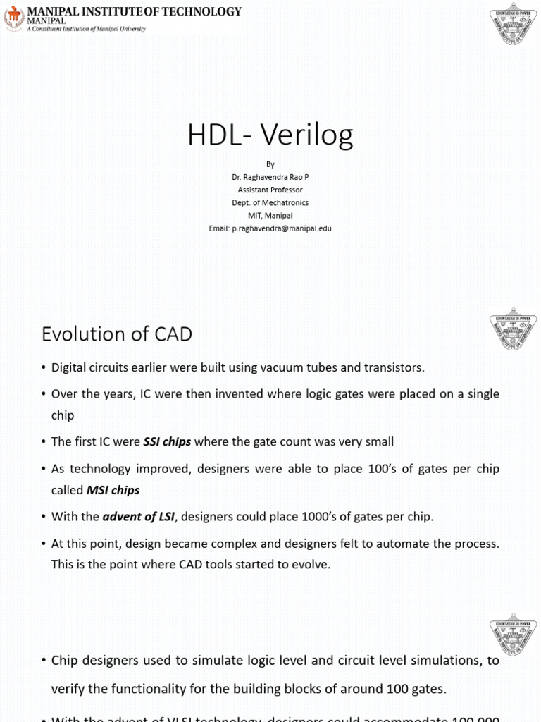 Verilog 2 | PDF | Hardware Description Language | Vhdl