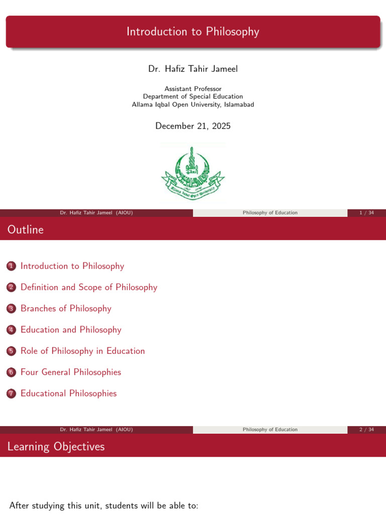 Fresh Look at Understanding Philosophy In Education Pdf