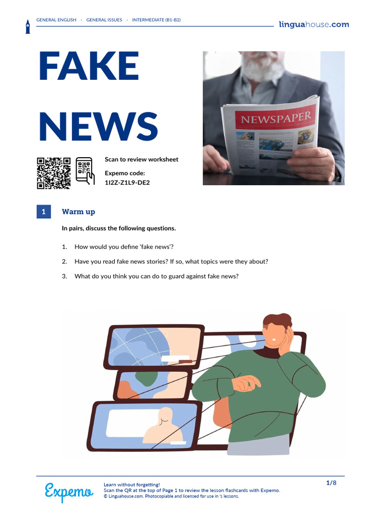 Understanding Fake News: A Lesson Guide | PDF | News | Human Communication