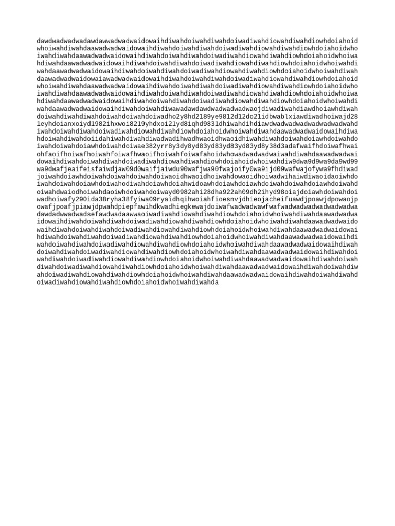 Texto sin sentido y repetitivo | PDF