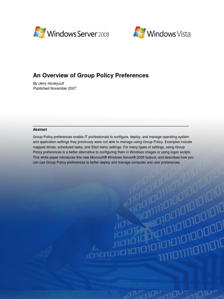 Group Policy Preferences | PDF