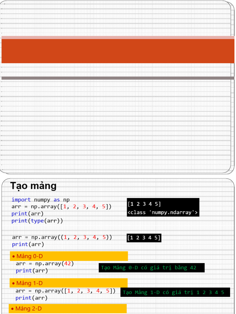 02 Numpy | PDF
