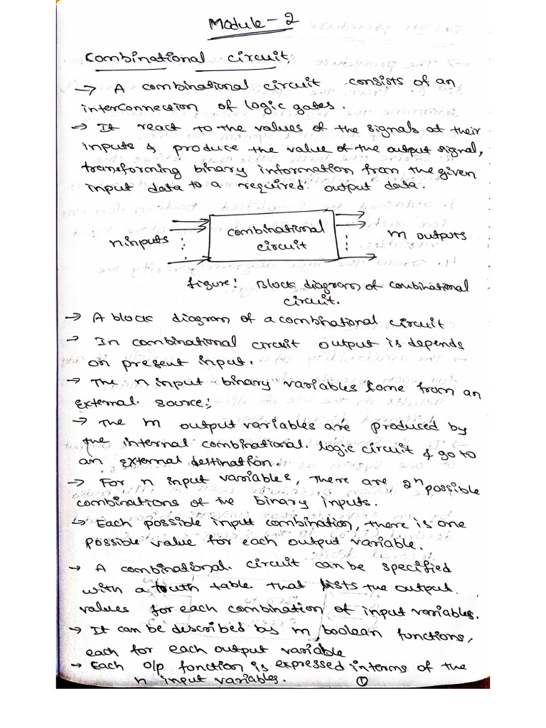 DDCO Module 2 | PDF | Logic Gate | Electrical Engineering