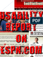 ESPN Usability Report Analyzes User Experience