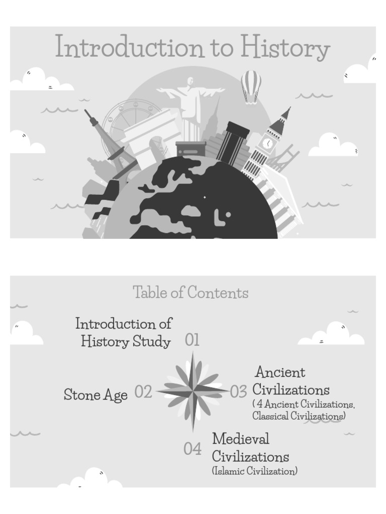 Introduction to History_student Handout (1) | PDF