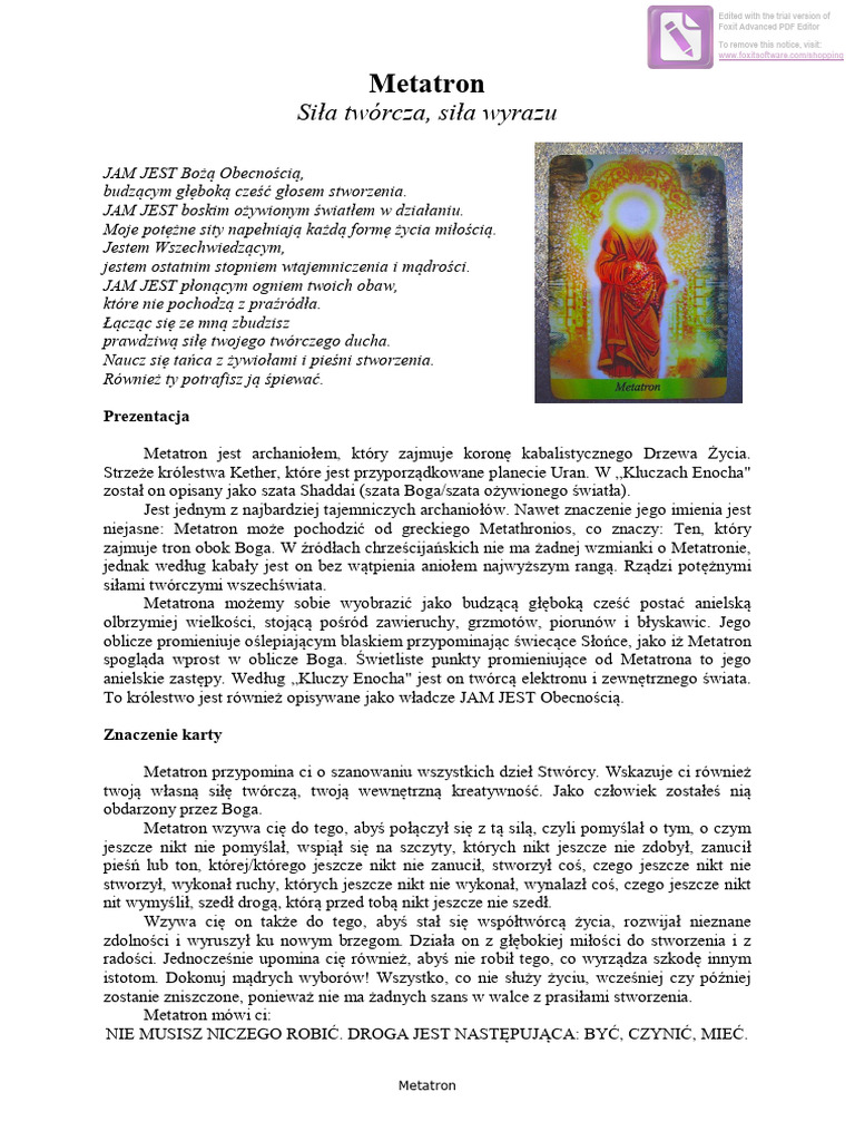 Metatron | PDF
