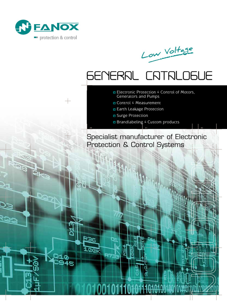 Fanox General Catalogue 03 2012 Rev1 | PDF | Alternating Current | Relay