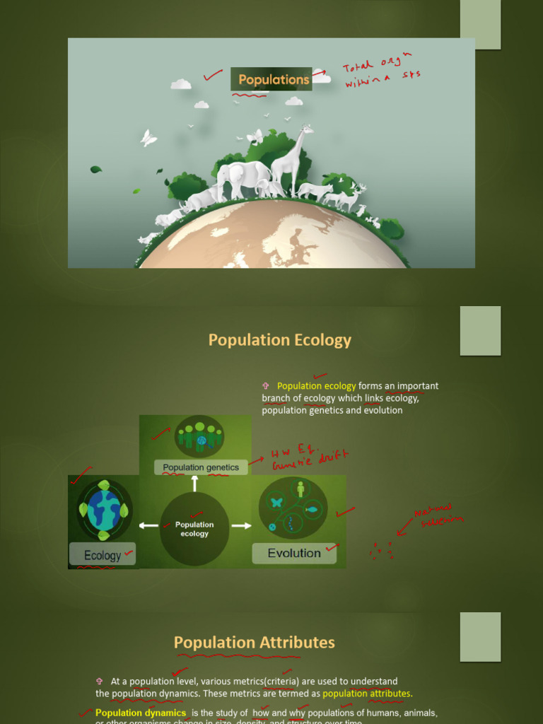 Understanding Population Ecology Dynamics | PDF | Predation | Herbivore