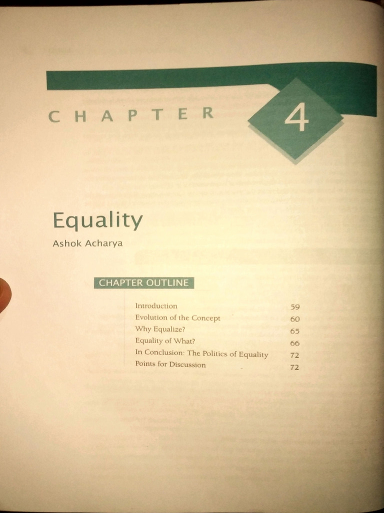 Understanding the Concept of Equality | PDF | Egalitarianism | Citizenship