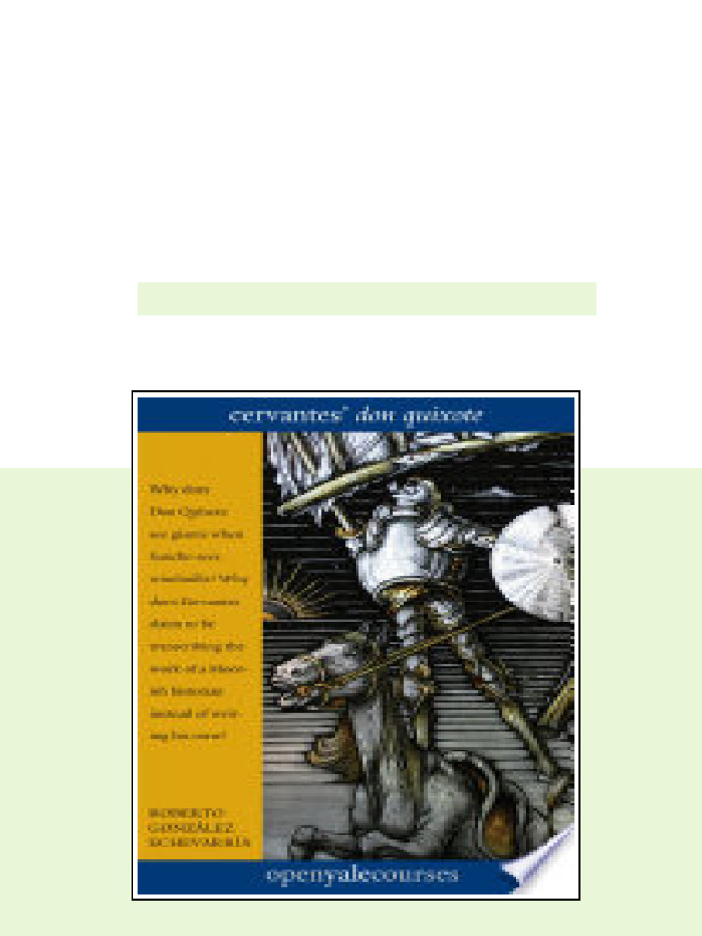 (Ebook) Cervantes' 