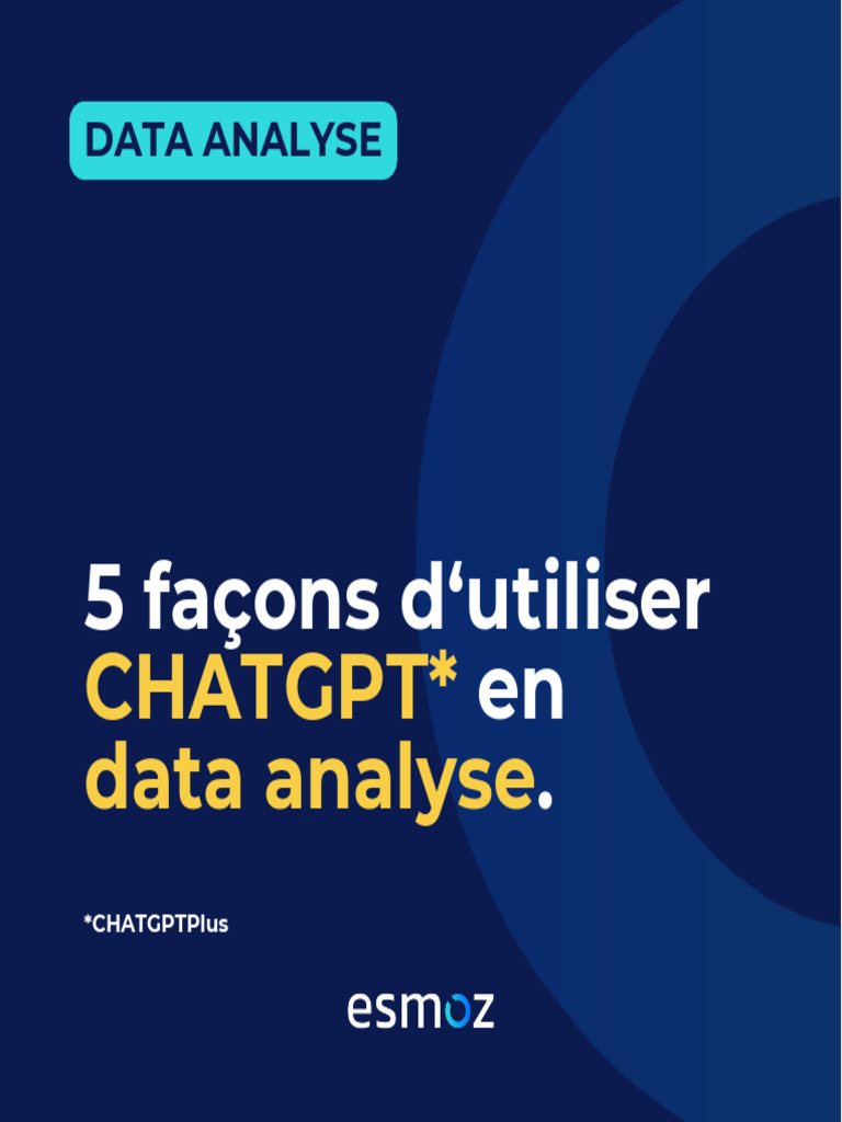 5 usages de ChatGPT en data analyse | PDF