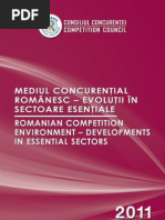 Report on Competition in Romania 2011
