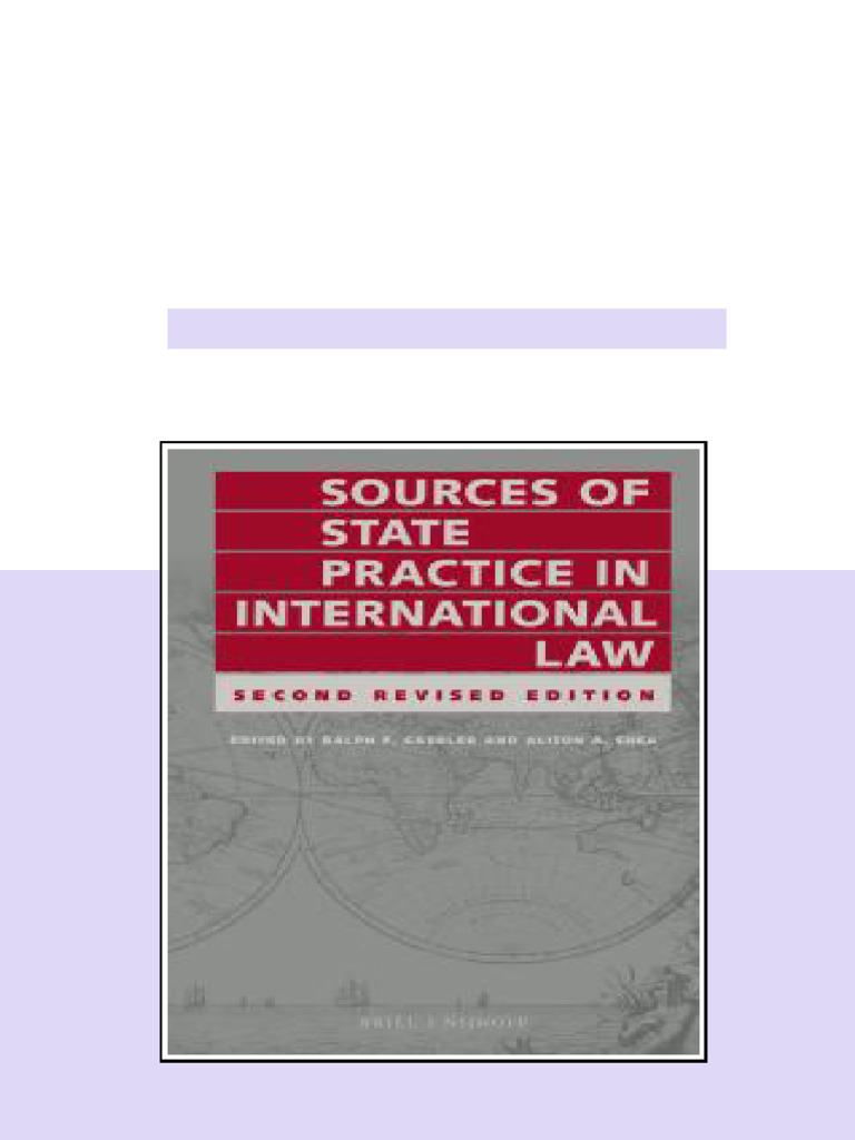 (Ebook) Sources of State Practice in International Law by Ralph Gaebler ...