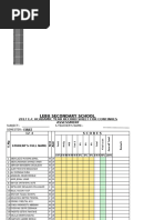 Student Mark List Overview | PDF