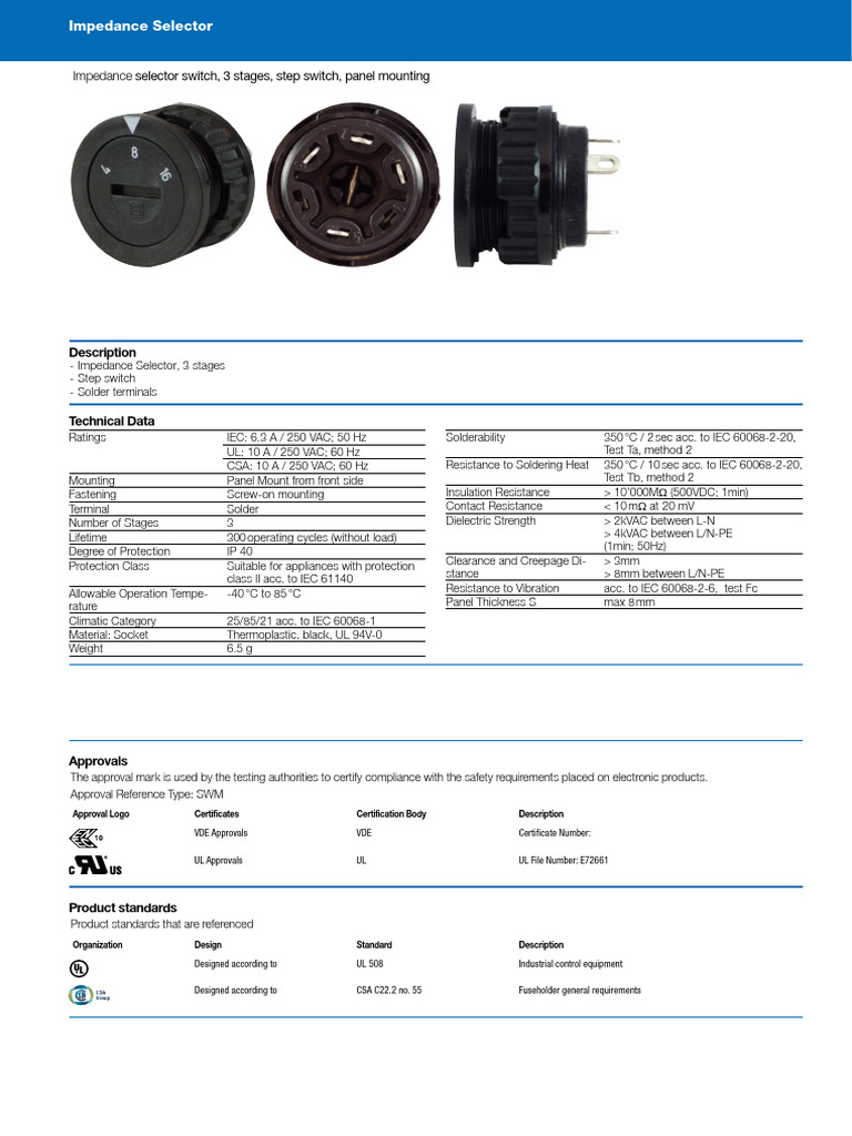 p-h1701 Specifications T | PDF | Electricity | Electrical Engineering
