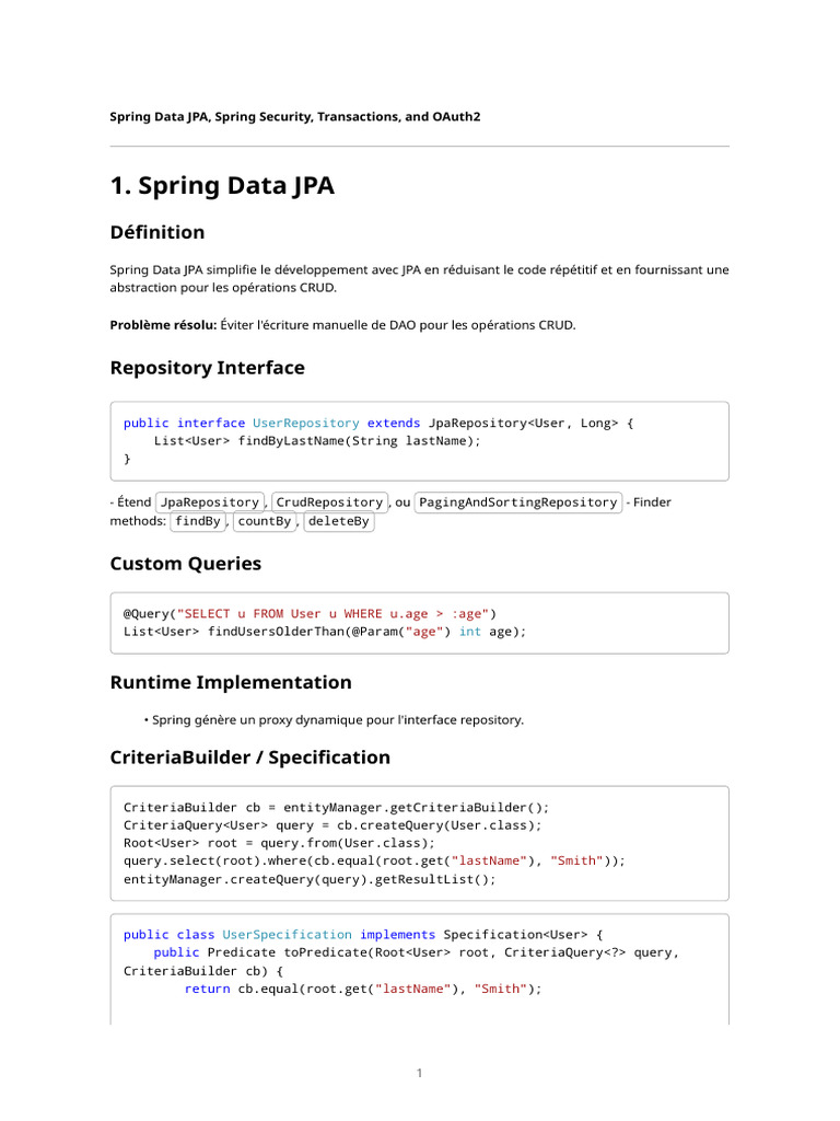 Spring Jpa Security Oauth2 PDF | PDF | Information Technology | Computing