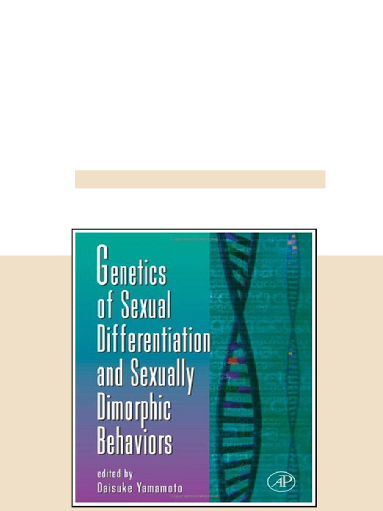 (Ebook) Genetics of Sexual Differentiation and Sexually Dimorphic ...