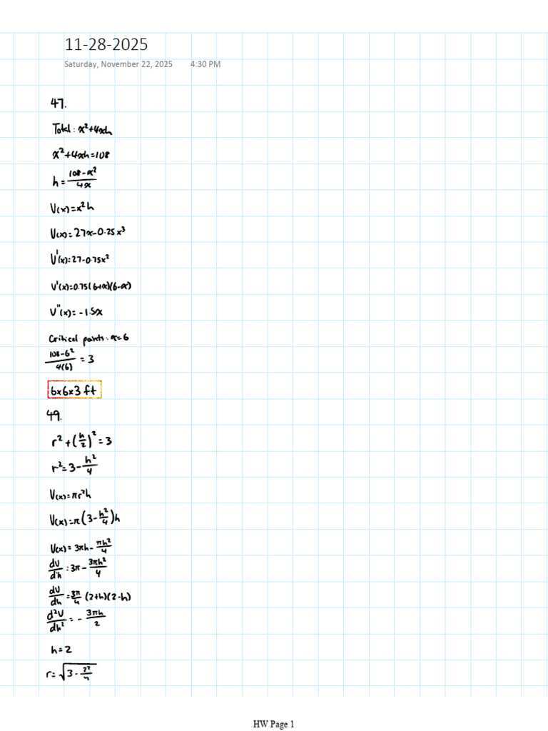 Homework 11-28-2025 | PDF