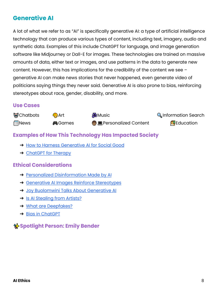 Understanding Generative AI and Its Impact | PDF