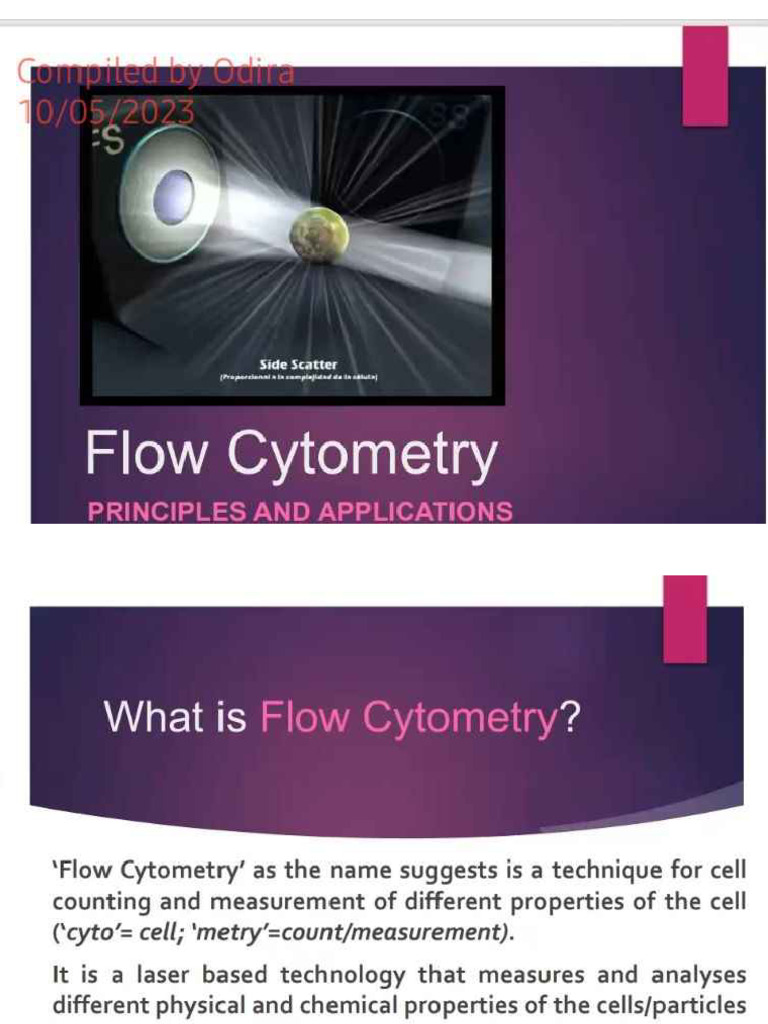 Flow Cytometry | PDF