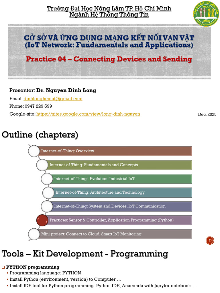 IoT Device Connection and Programming Guide | PDF | Arduino ...