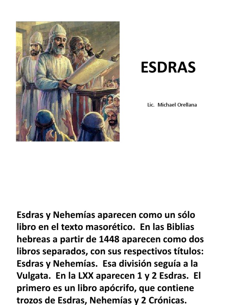 Esdras | PDF | Ezra | Templo en jerusalén