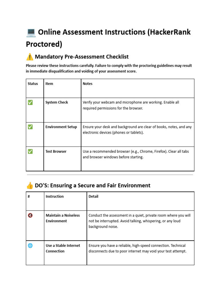 Hacker Ank Do Sand Dont S Assessment Sop | PDF | Computing