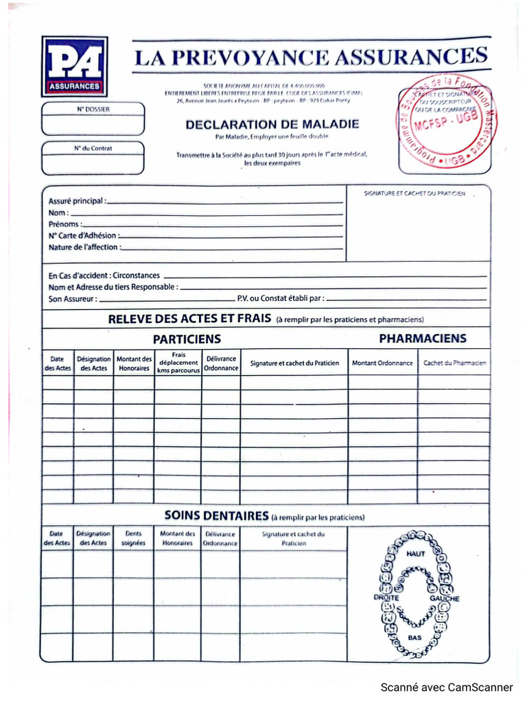 Formulaire PA | PDF