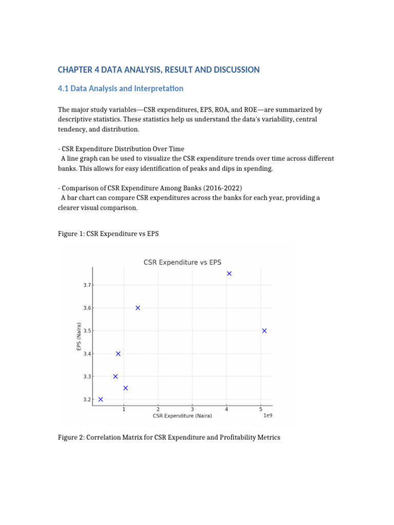 Data Analysis Report With Graphs | PDF