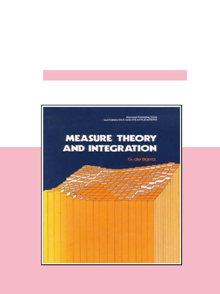 (Ebook) Measure Theory and Integration by Gar De Barra ISBN ...