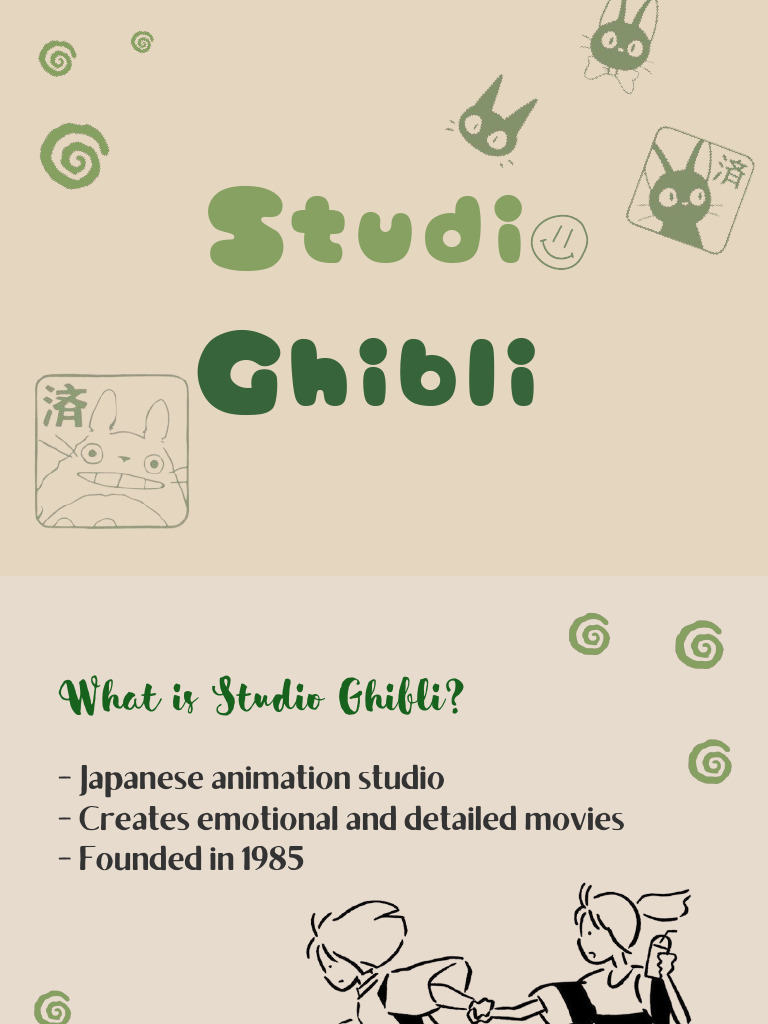 Studio Ghibli: Iconic Japanese Animation | PDF