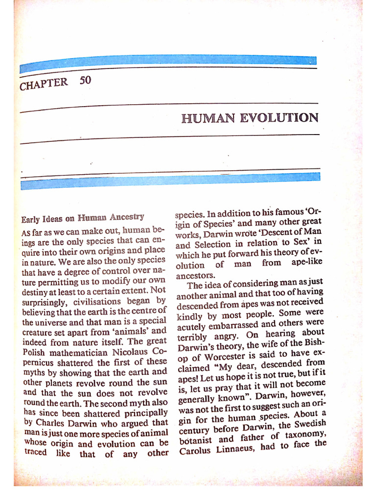 Humanevolution 1 | PDF
