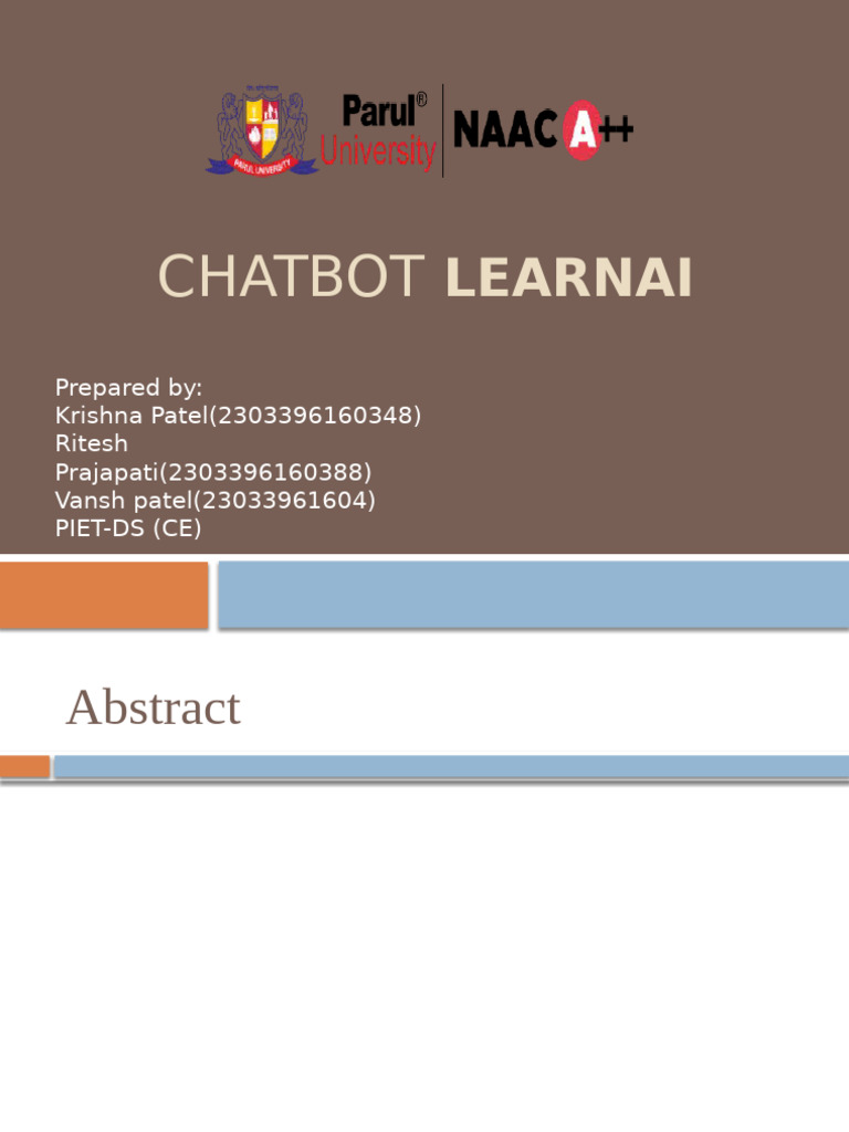 chatbot | PDF
