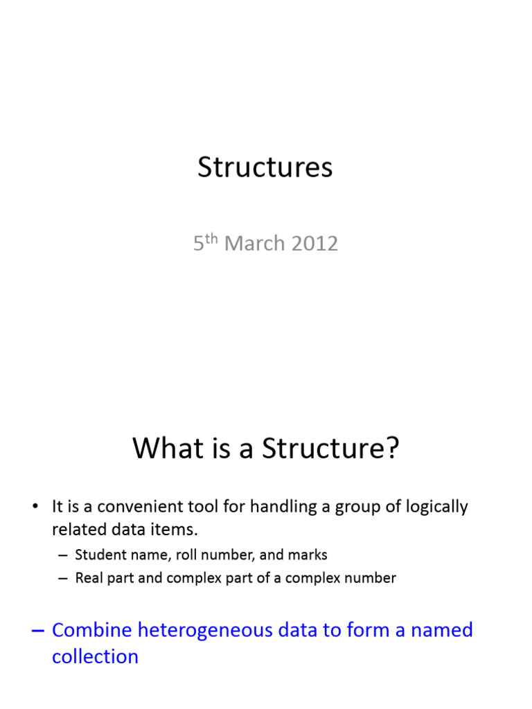 Understanding C Structures and Unions | PDF | Software Development ...