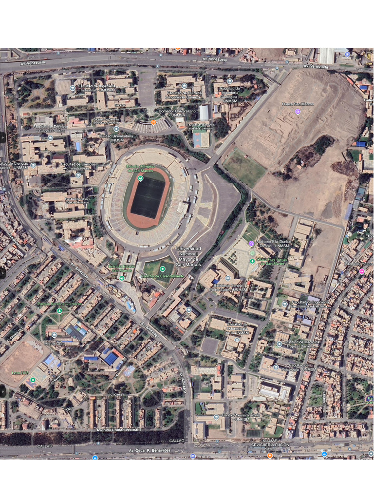 Mapa de Unmsm | PDF
