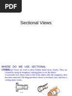 Sectional View Drawing Guidelines | PDF | Screw | Geometry