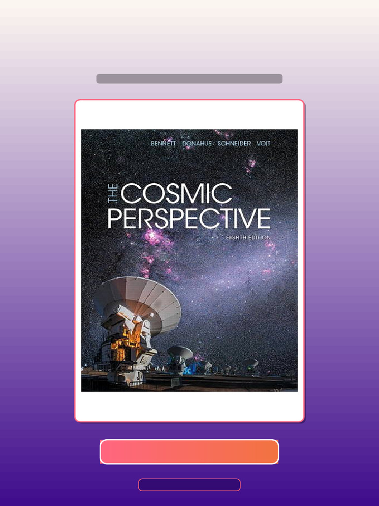 The Cosmic Perspective 8th Edition 8th Edition Test Bank | PDF ...